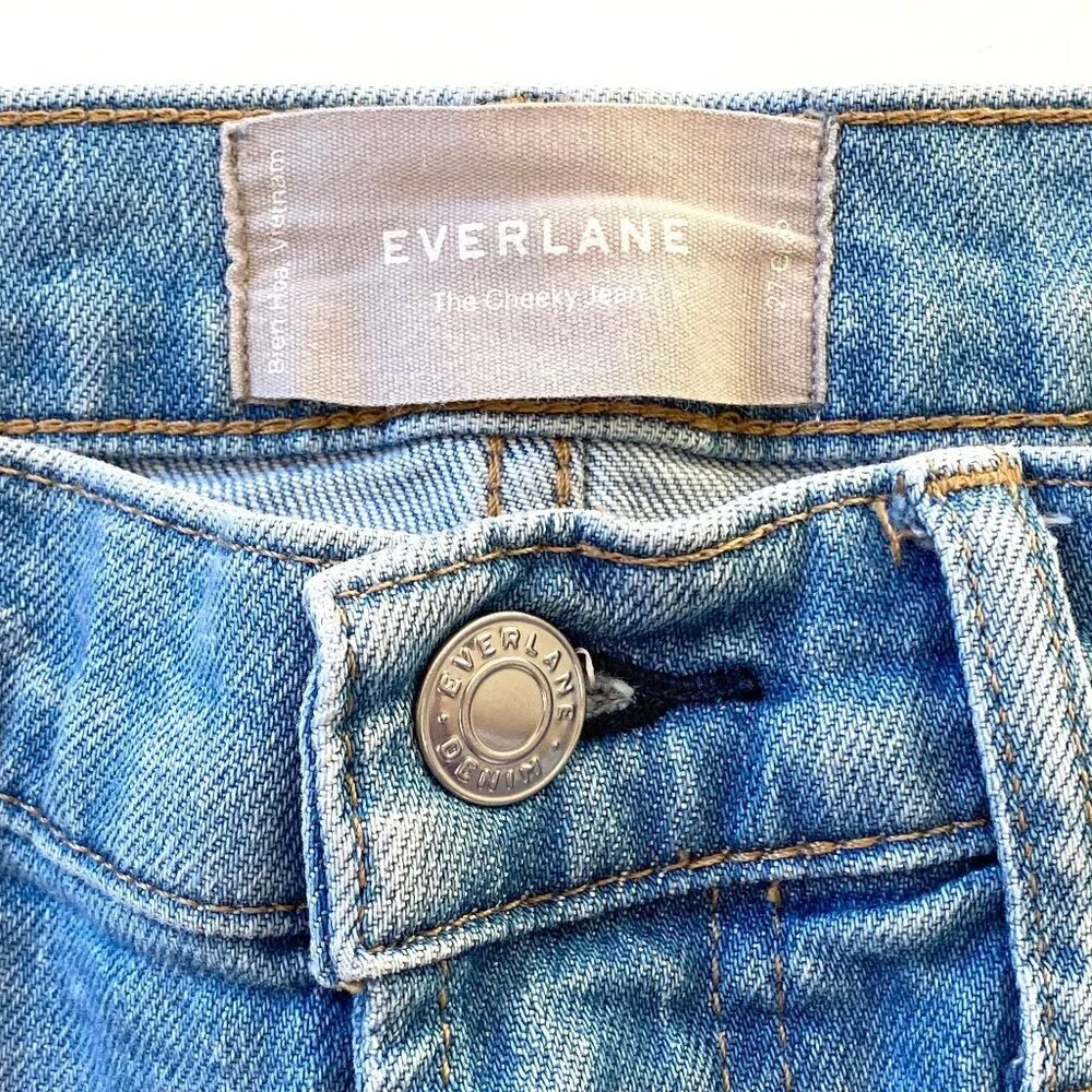 Everlane Cheeky Jeans High Rise Size 27 - Picture 4 of 10